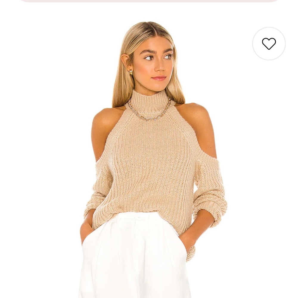 ESTRID cold shoulder sweater majorelle